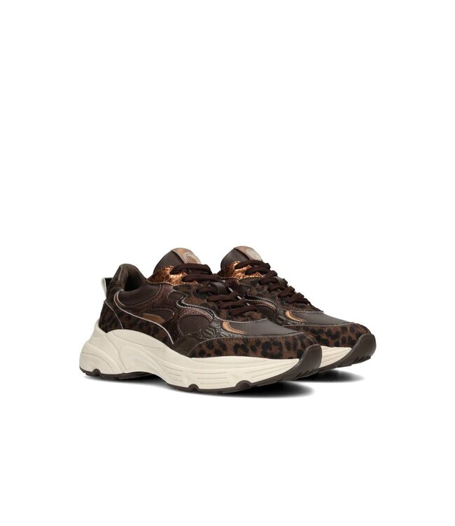 POELMAN SNEAKERS (BRUIN COMBI)