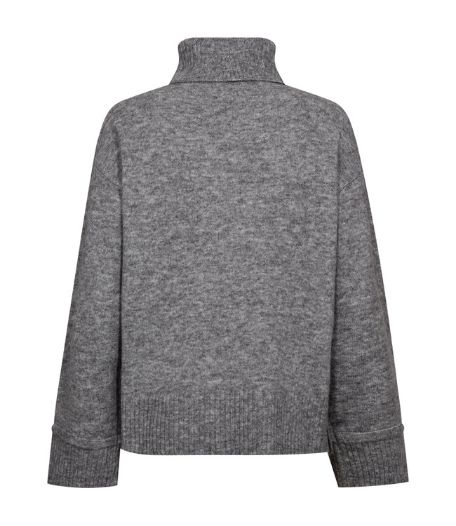 FREEQUENT COL/TURTLENECK (GRIJS)