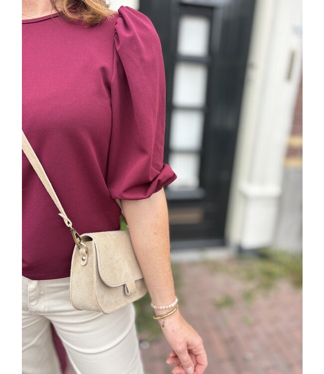 MITCH TOP (BORDEAUX)