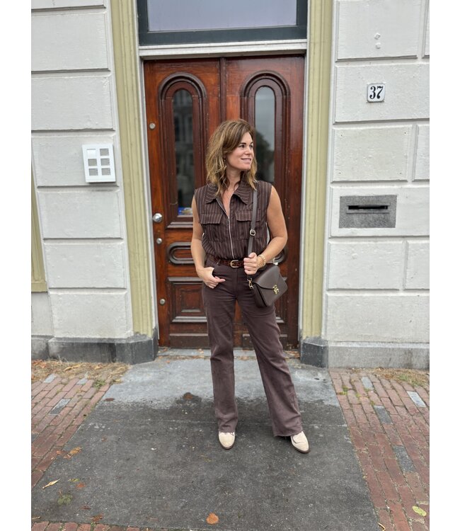 MITCH GILET (DONKERBRUIN)