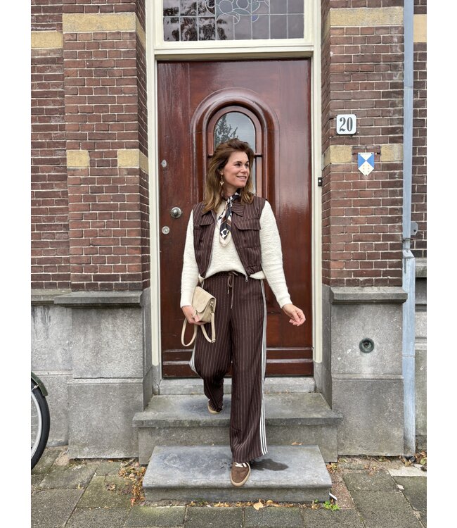 MITCH GILET (DONKERBRUIN)