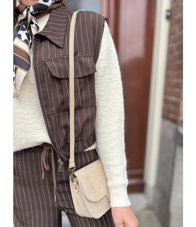 MITCH GILET (DONKERBRUIN)