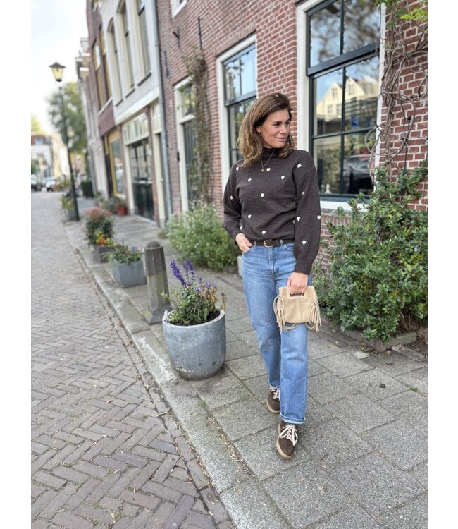 MITCH COL/TURTLENECK (DONKERBRUIN)