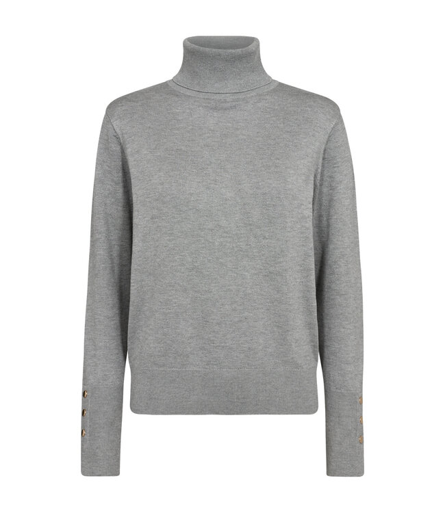 FREEQUENT COL/TURTLENECK (GRIJS)