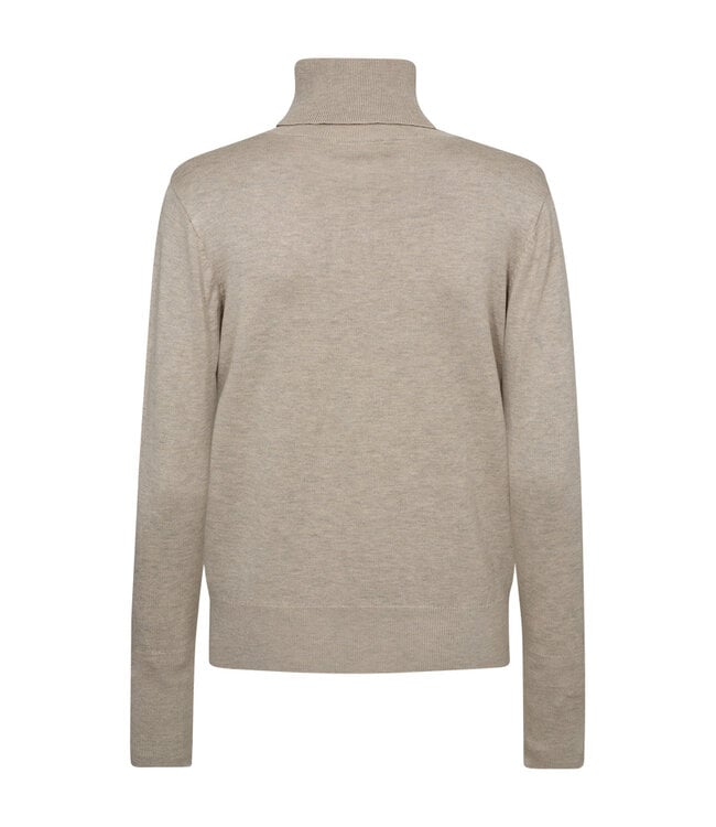 FREEQUENT COL/TURTLENECK (BEIGE)