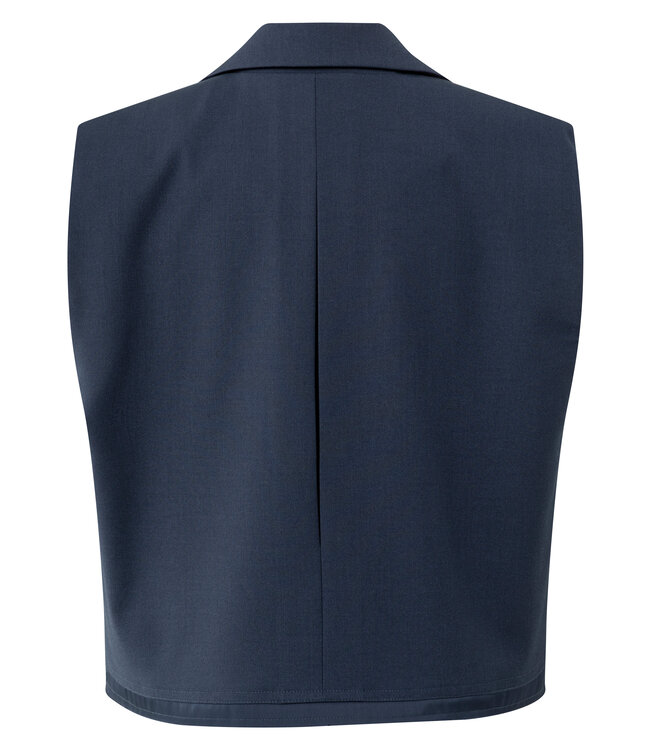YAYA GILET (BLAUW)