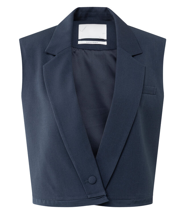 YAYA GILET (BLAUW)
