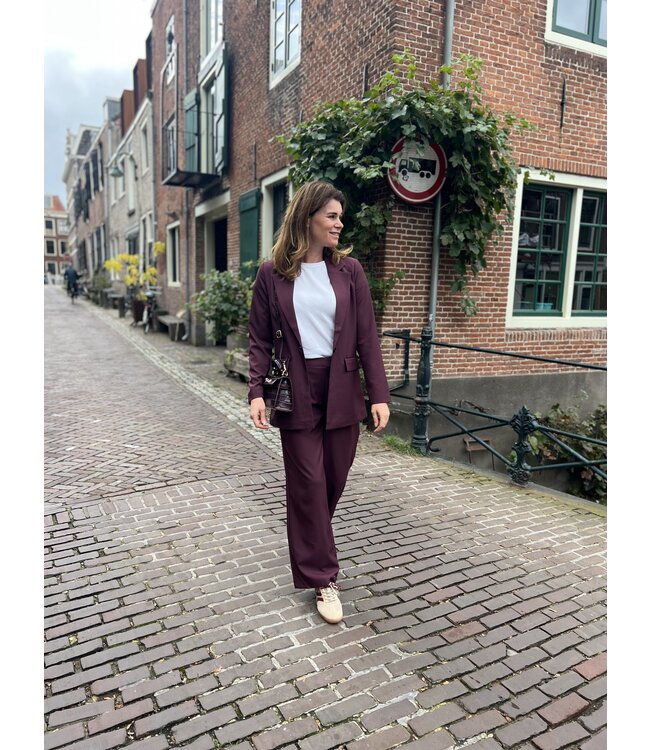 SISTERSPOINT BLAZER (BORDEAUX)