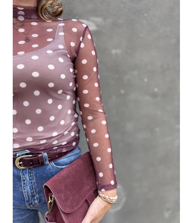 MITCH T-SHIRT (BORDEAUX)