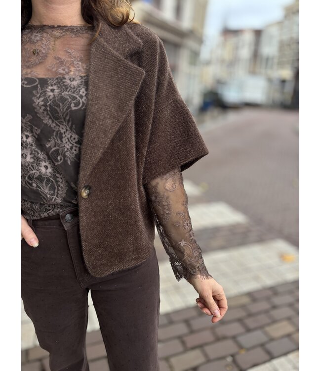 MITCH T-SHIRT (DONKERBRUIN)