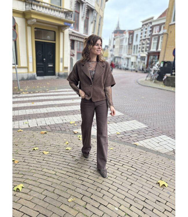 MITCH T-SHIRT (DONKERBRUIN)