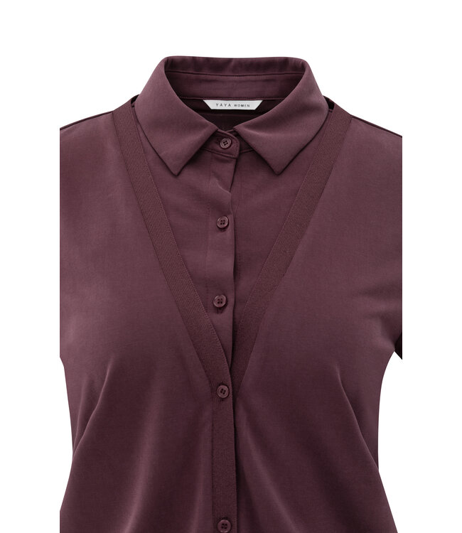 YAYA BLOUSE (BORDEAUX)