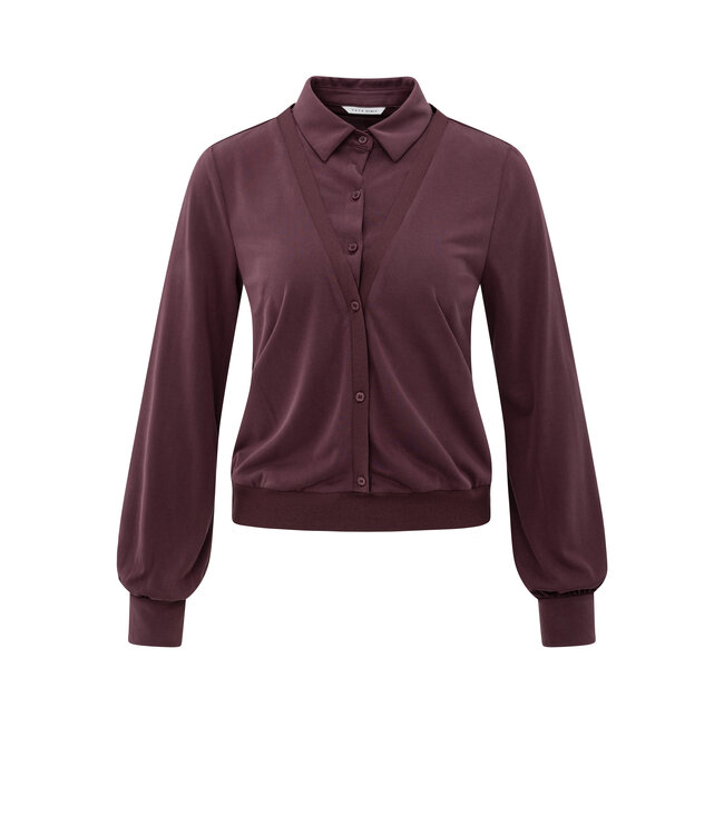YAYA BLOUSE (BORDEAUX)