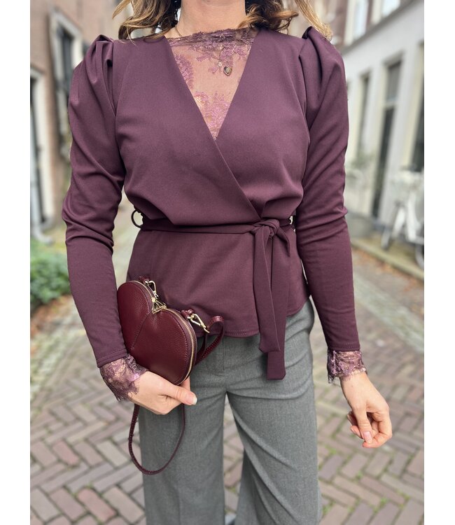 MITCH T-SHIRT (BORDEAUX)