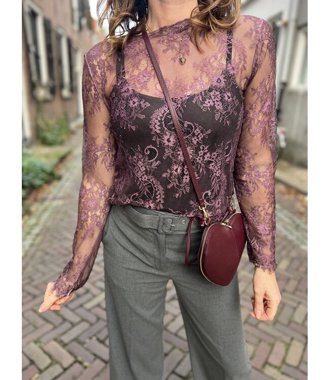 MITCH T-SHIRT (BORDEAUX)