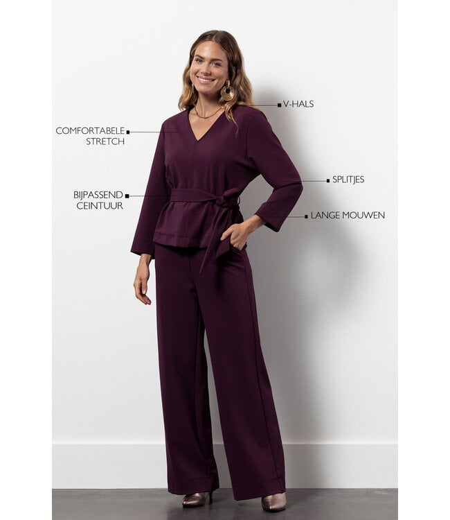 ANNELOES TOP (BORDEAUX)