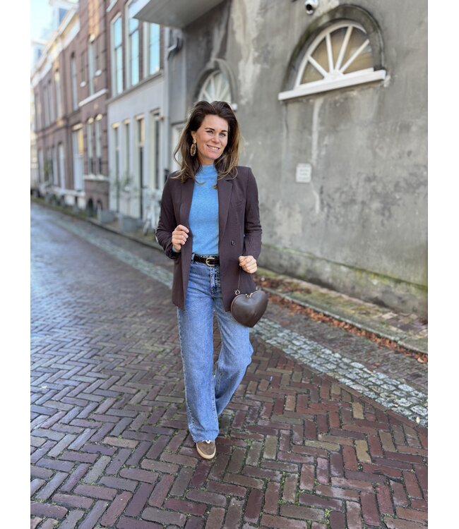 MITCH COL/TURTLENECK (BLAUW)