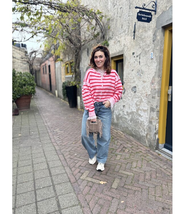 MITCH VESTEN (ROSE COMBI)