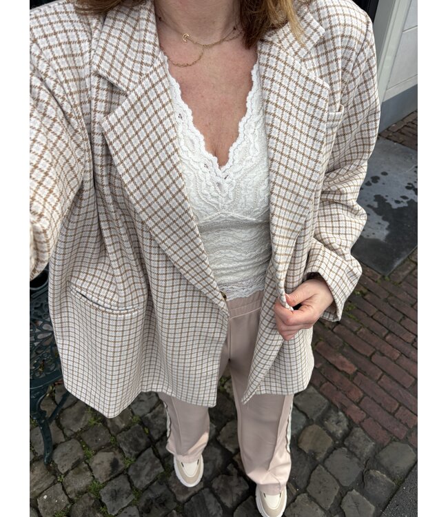 MITCH BLAZER (BEIGE COMBI)