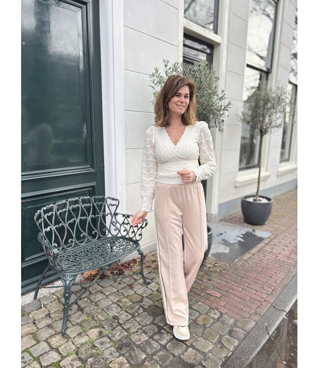 MITCH TOP (ECRU-OFF WHITE)