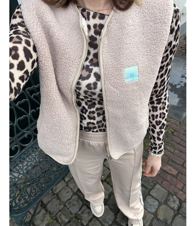 MITCH T-SHIRT (BEIGE COMBI)