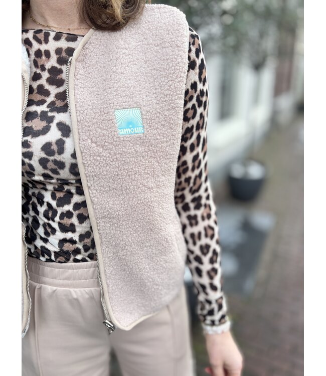 MITCH T-SHIRT (BEIGE COMBI)