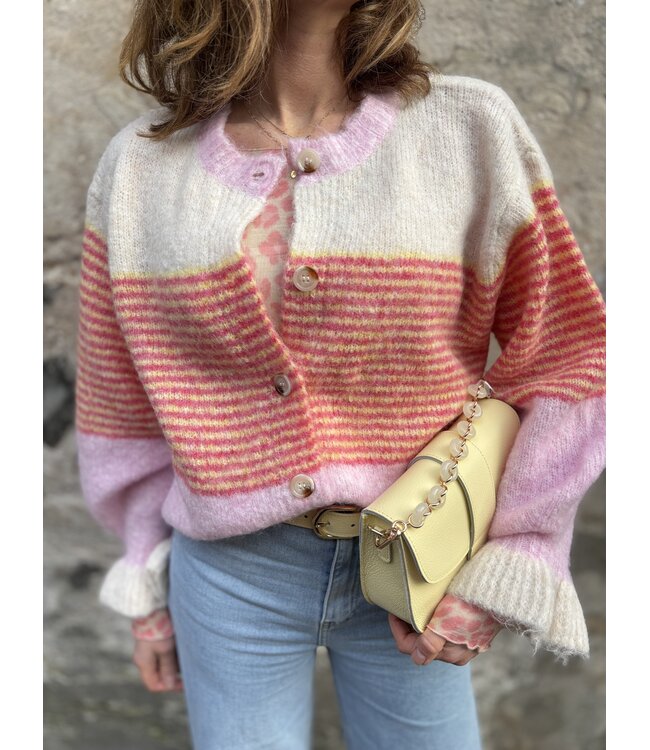 MITCH VESTEN (ROSE COMBI)