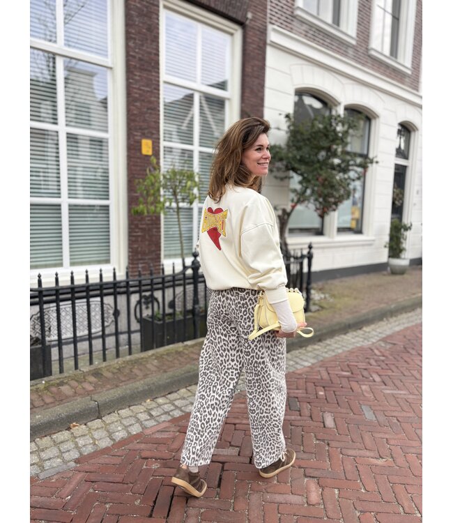 MITCH BROEK (BEIGE COMBI)