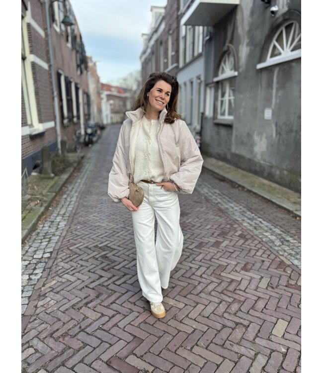 MITCH JAS KORT (TAUPE)