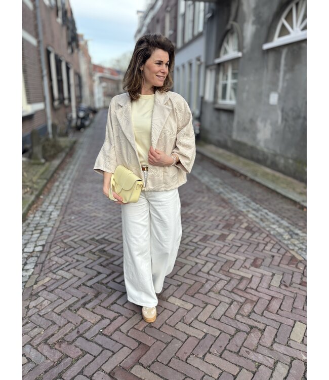 MITCH BROEK (ECRU-OFF WHITE)