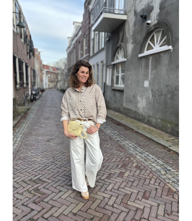 MITCH BROEK (ECRU-OFF WHITE)