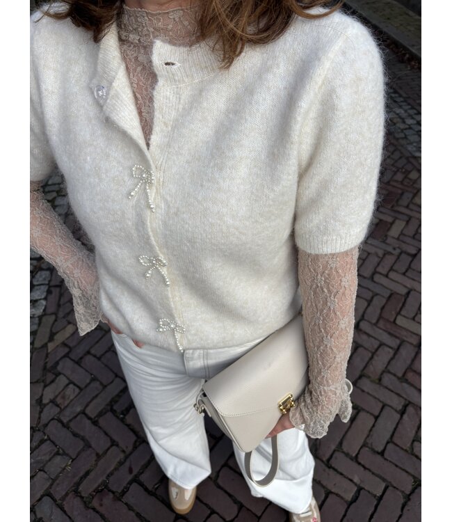 MITCH BROEK (ECRU-OFF WHITE)