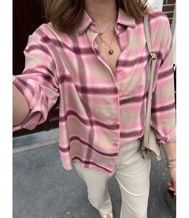 MITCH BLOUSE (ROSE COMBI)