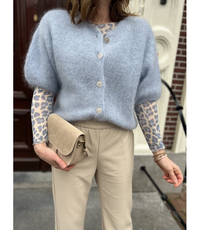 MITCH T-SHIRT (BLAUW COMBI)