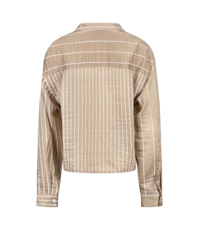 NUKUS BLOUSE (GROEN COMBI)