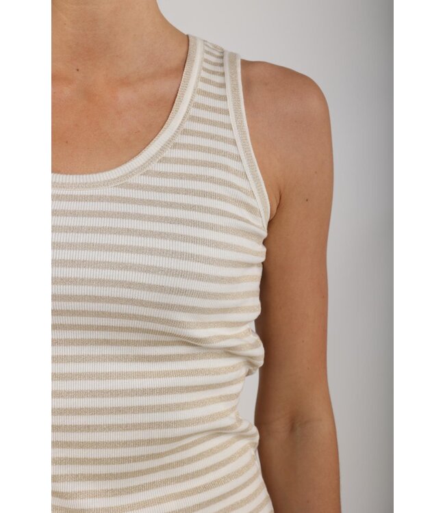 NUKUS T-SHIRT (BEIGE COMBI)