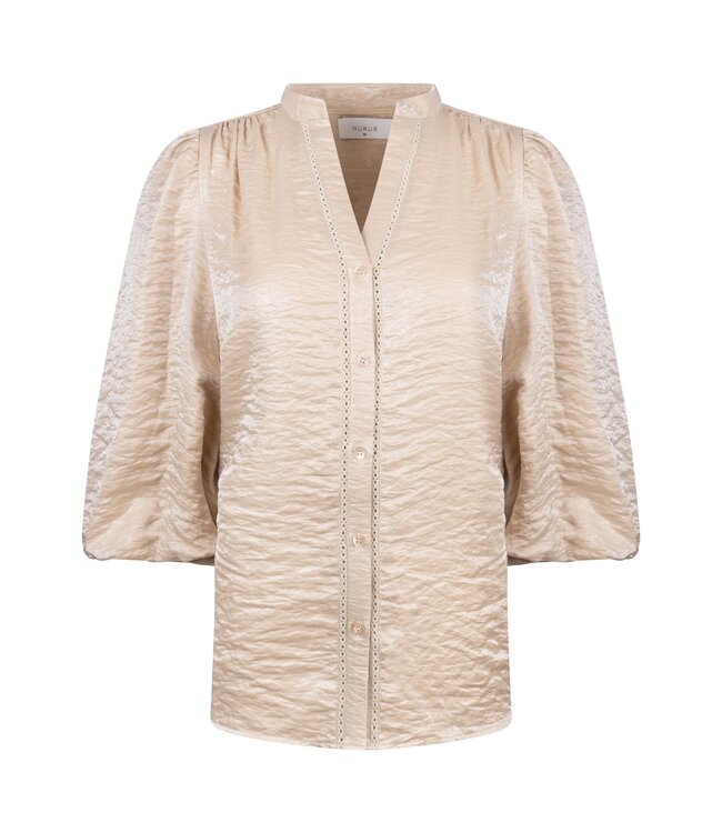 NUKUS BLOUSE (BEIGE)