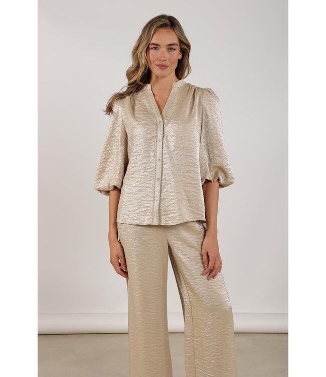 NUKUS BLOUSE (BEIGE)