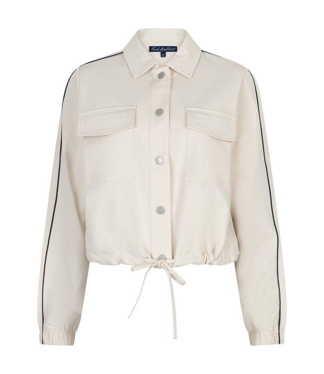 RED BUTTON JACK (BEIGE)