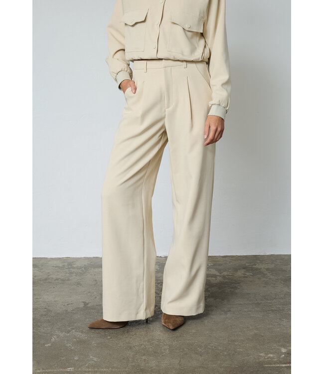 SISTERSPOINT BROEK (ECRU-OFF WHITE)