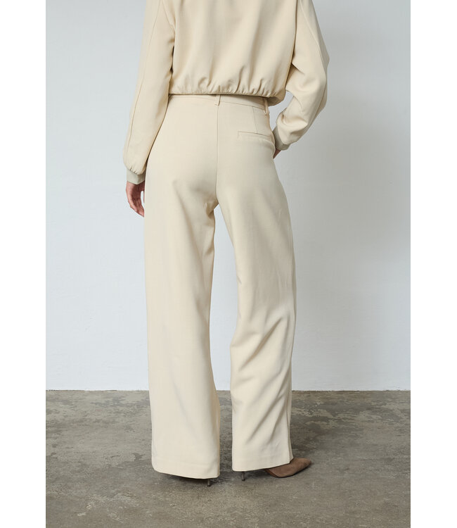SISTERSPOINT BROEK (ECRU-OFF WHITE)