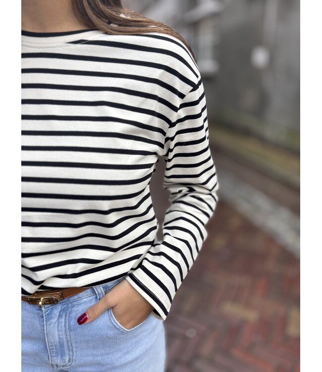 MITCH T-SHIRT (ZWART COMBI)