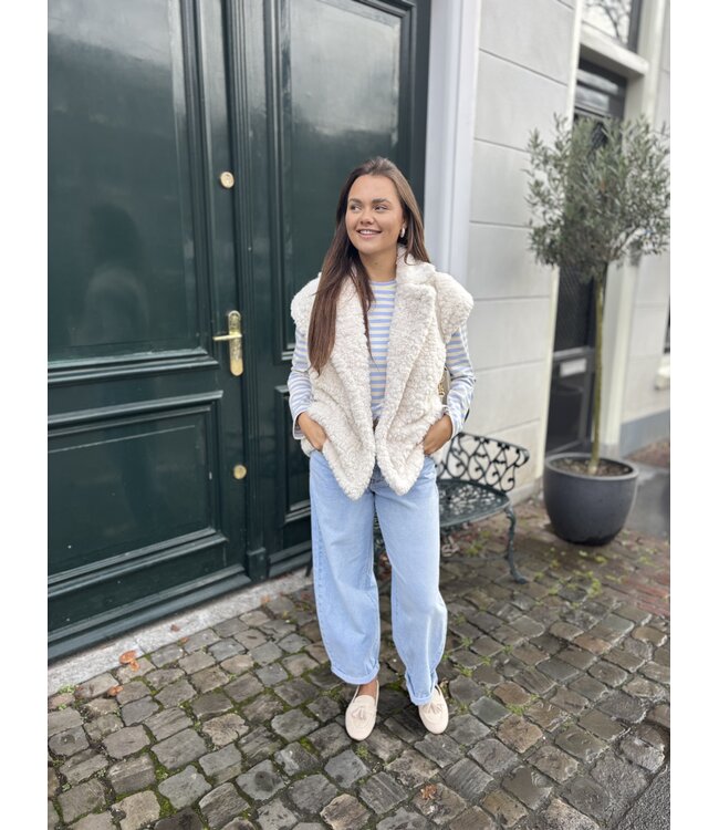 MITCH T-SHIRT (BLAUW COMBI)