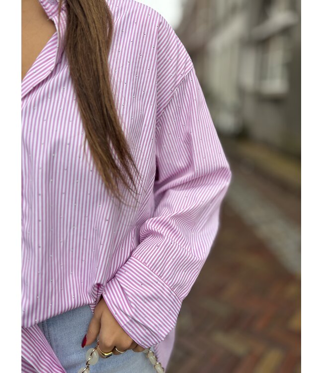MITCH BLOUSE (ROSE COMBI)
