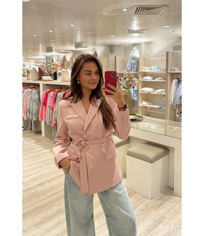 MITCH BLAZER (ROSE-NUDE)