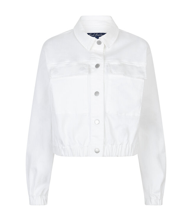 RED BUTTON JACK (WIT)