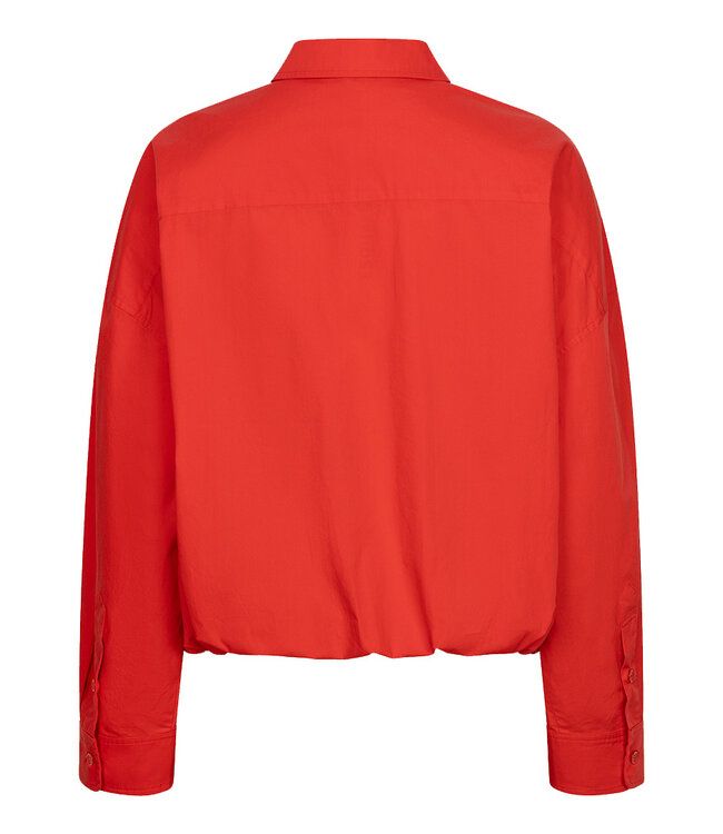 ESQUALO BLOUSE (KORAAL ROOD)
