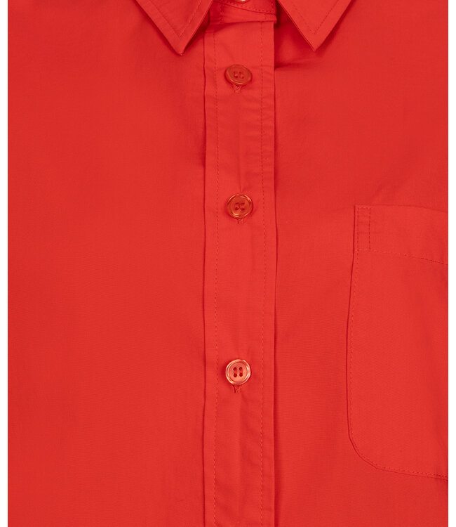 ESQUALO BLOUSE (KORAAL ROOD)