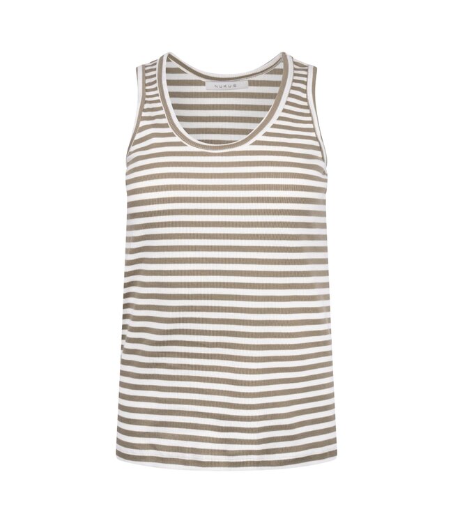 NUKUS T-SHIRT (GROEN COMBI)