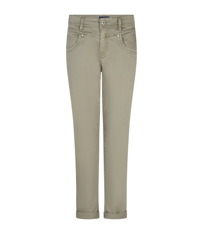 RED BUTTON BROEK (ARMY)